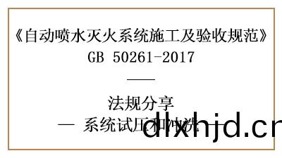 怎(zen)樣(yang)進行(xing)自動噴(pen)水(shui)滅(mie)火(huo)係(xi)統試壓與(yu)衝洗(xi)？—四(si)川(chuan)國(guo)晉(jin)消(xiao)防(fang)分亯(xiang)