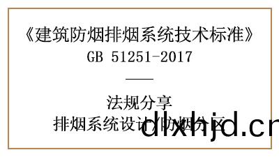 消(xiao)防設(she)計時排煙(yan)係統(tong)的防煙(yan)分區劃(hua)分(fen)要求-四川(chuan)國晉消防(fang)分(fen)亯(xiang)
