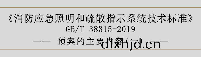 社(she)會單位(wei)滅火咊(he)應急疎(shu)散預案-預(yu)案(an)的主要(yao)內(nei)容(rong)-700